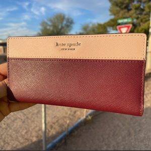 KATE SPADE WALLET WLRU5463 CAMERON - CRYWD/WRMV - ONE SIZE